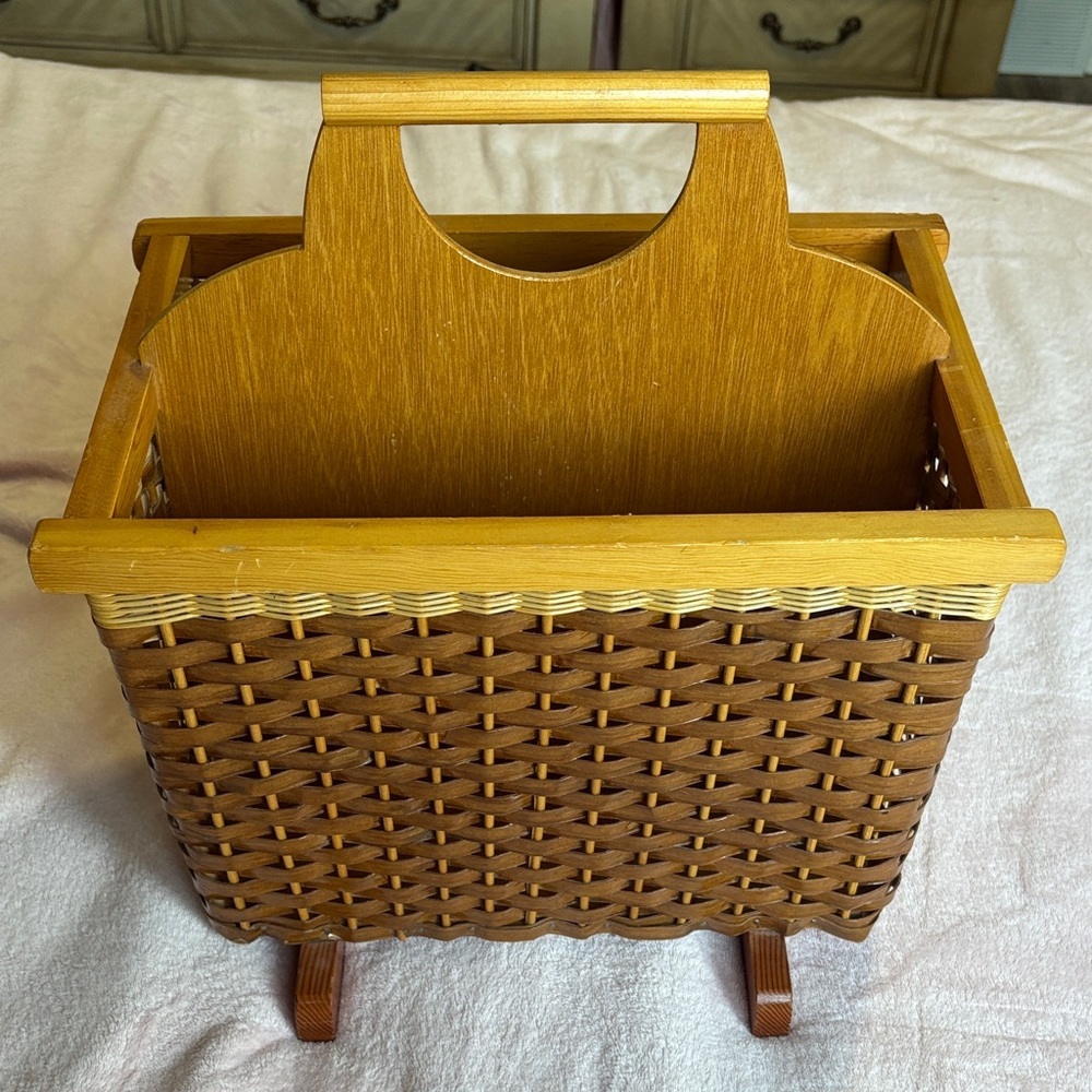 Vintage Magazine Rack